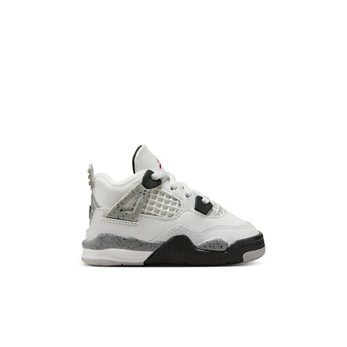 Toddler Air Jordan 4 Retro "White Cement" Sneakers