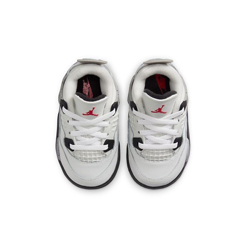 Toddler Air Jordan 4 Retro "White Cement" Sneakers