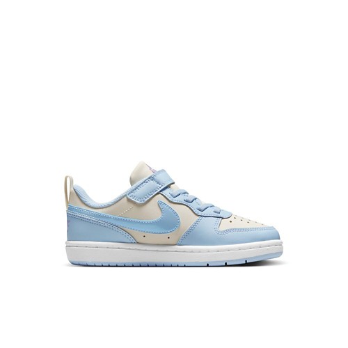 Little Kids' Nike Court Borough Low Recraft Hook N Loop Shoes