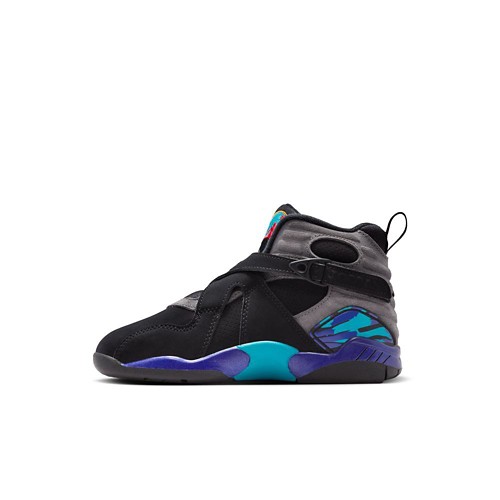 Little Kids' Air Jordan 8 Retro "Aqua" Sneakers