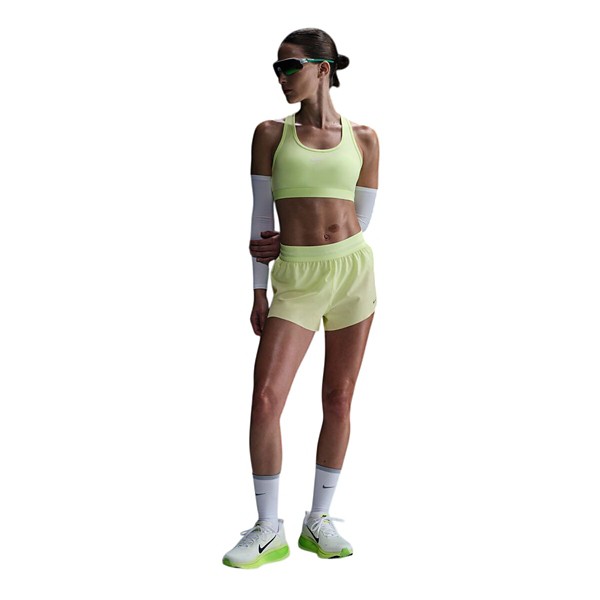 Women's Nike Swift Shorts Small Barely Volt/Reflective Silv