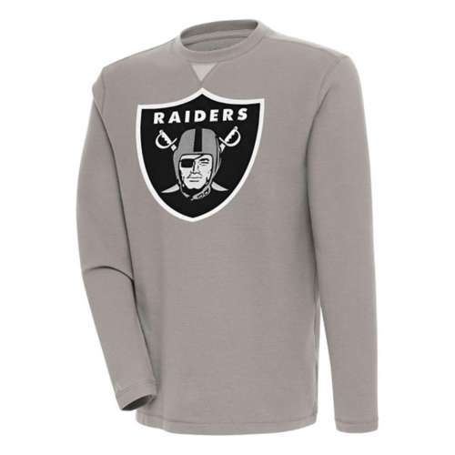 Antigua Las Vegas Raiders Big Logo Flier Bunker Crewneck