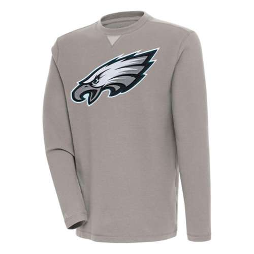 Antigua Philadelphia Eagles Big Logo Flier Bunker Crewneck