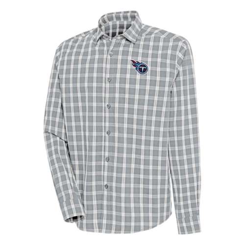 Antigua Tennessee Titans Carry Long Sleeve Button Up