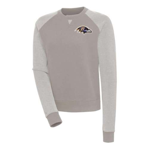 Wild Bill's Sports Apparel :: Ravens Gear :: Women's Raven FAN Gear ::  Hoodies, Sweats & Jackets :: Baltimore Ravens Ladies Fashion Crew Neck  Sweatshirt