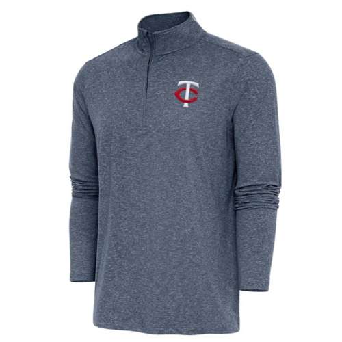 Antigua Minnesota Twins Hunk Long Sleeve 1/4 Zip