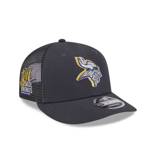 New Era Minnesota Vikings 2024 Draft Low Profile 9Fifty Snapback fedora hat