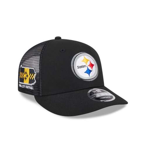 New Era Pittsburgh Steelers 2024 Draft Low Profile 9Fifty Snapback Hat
