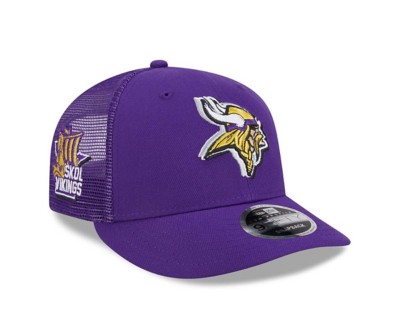 New Era Minnesota Vikings 2024 Draft Low Profile 9Fifty Snapback fedora hat