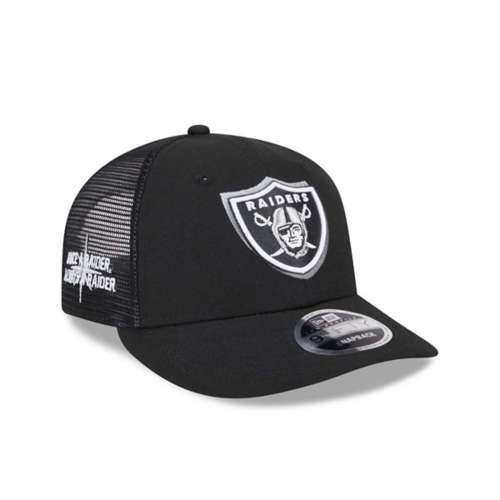 New Era Las Vegas Raiders 2024 Draft Low Profile 9Fifty Snapback Hat