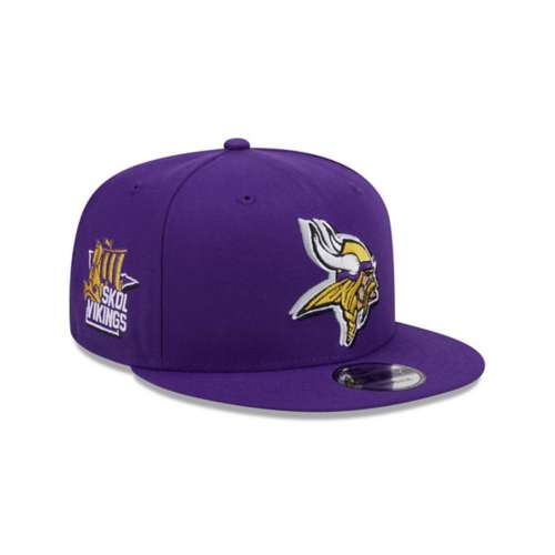 New Era Kids' Minnesota Vikings 2024 Draft 9Fifty Adjustable Hat