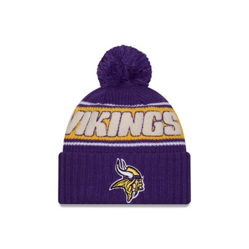 New Era Kids Minnesota Vikings 2024 Sideline Sportknit Beanie SCHEELS