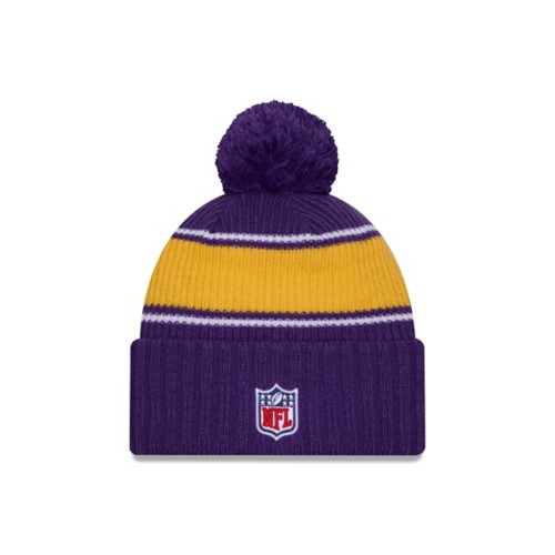 New Era Kids Minnesota Vikings 2024 Sideline Sportknit Beanie SCHEELS