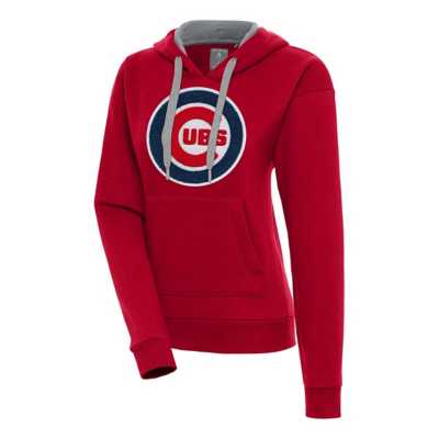 Antigua Men's Chicago Cubs Grey Victory Pullover