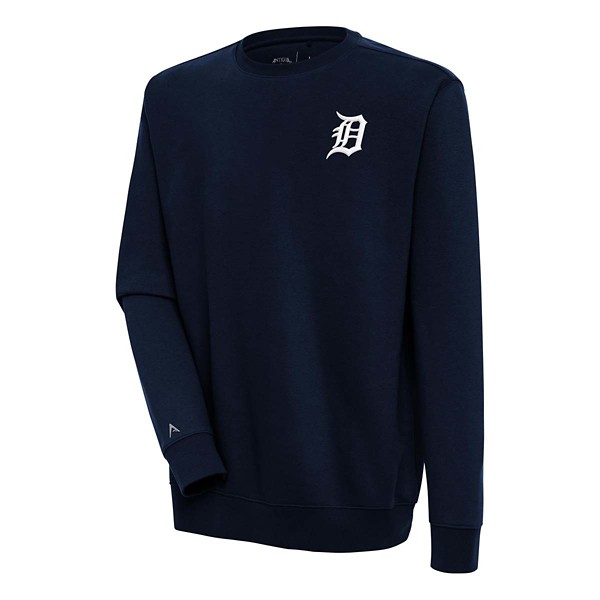 Detroit Tigers Antigua Victory Crew Large Navy