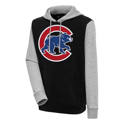 Antigua Chicago Cubs Walking Bear Victory Pullover Hooded Sweatshirt XX-Large