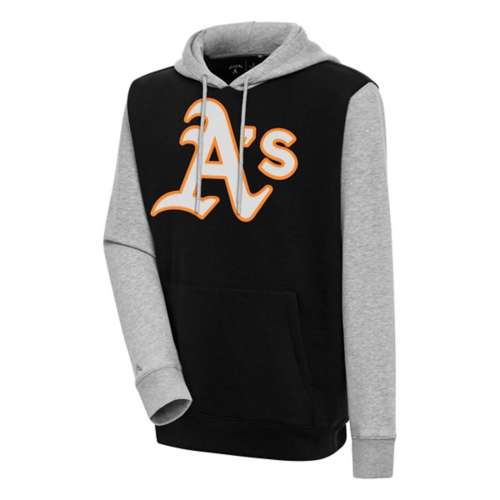 Oakland Athletics Antigua Victory Pullover Hoodie - Green, Size: Large