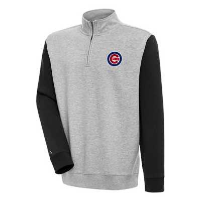 Antigua MLB Texas Rangers Men's Victory CB Pullover Hoodie, Black, Large, Cotton