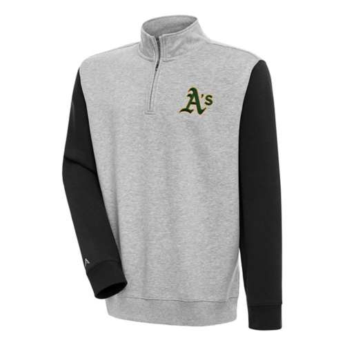 Men's Antigua Black San Francisco 49ers Protect Lightweight Full-Zip Jacket