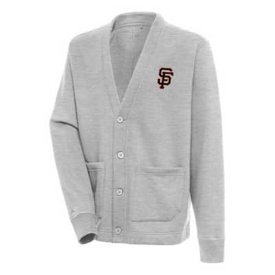 Antigua Apparel / Men's San Francisco Giants Grey Victory Pullover