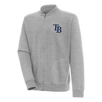 Antigua MLB National League Victory Crew Sweatshirt, Mens, M, St Louis Cardinals Grey Heather