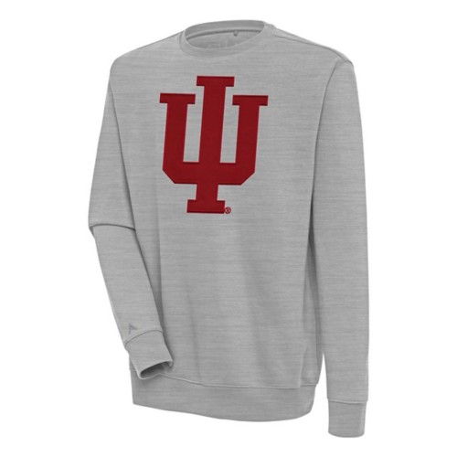 Antigua Indiana Hoosiers Big Logo Victory Crew
