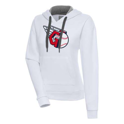 Antigua MLB Chenille Patch Victory Pullover Hoodie - L