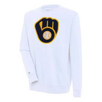 Men's Pittsburgh Steelers Antigua Heather Gray Victory Chenille