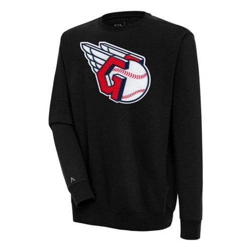 Antigua Cleveland Guardians Chenille Victory Crew - Primary Image
