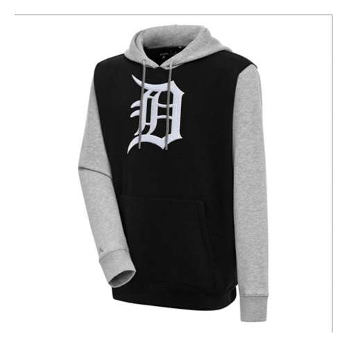 Detroit Tigers Antigua Compression Long Sleeve Button-Down Shirt -  Gray/White