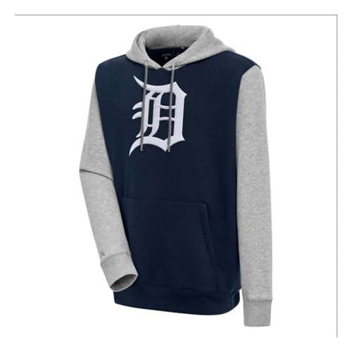 Antigua Detroit Tigers Chenille Victory CB jersey pullover Hoodie