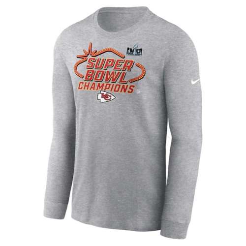 Nike Kansas City Chiefs Super Bowl LVIII Champions Locker Room Long Sleeve T-Shirt