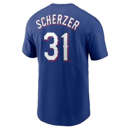 Nike Texas Rangers Max Scherzer #31 Name & Number T-Shirt