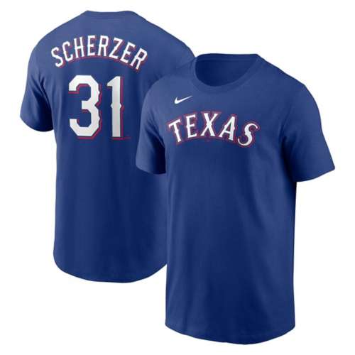 Nike Texas Rangers Max Scherzer #31 Name & Number T-Shirt