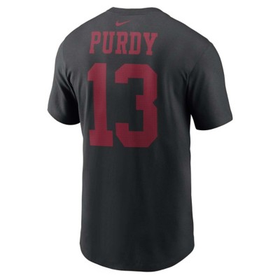 Nike San Francisco 49ers Brock Purdy #13 Name & Number T-Shirt