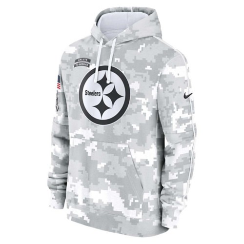 Nike NFL Pittsburgh Steelers high quality Salute to Service Therma Hoodie