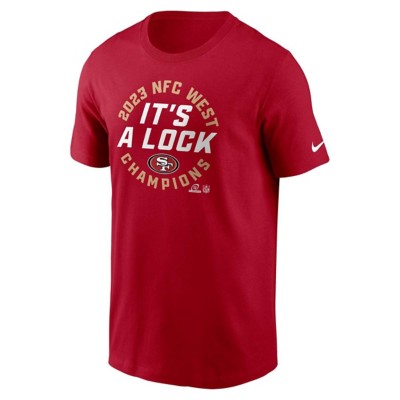 Nike San Francisco 49ers 2023 NFC West Champions Locker Room T-Shirt ...