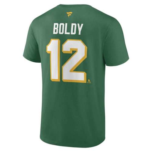 Fanatics Minnesota Wild Matt Boldy 12 Alternate Name & Number TShirt