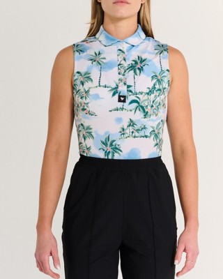 Women's Bad Birdie Vacation Sleeveless Polo