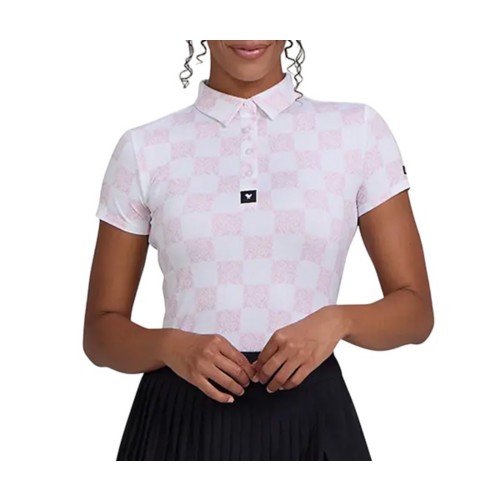 Women's Bad Birdie Checkers Not Chess Polo