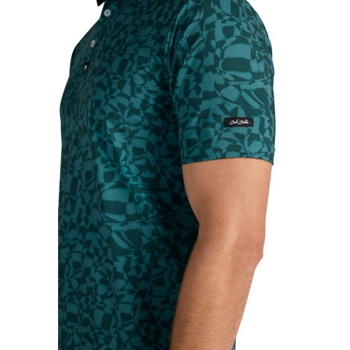 Men's Bad Birdie Abstract Core Performance Polo