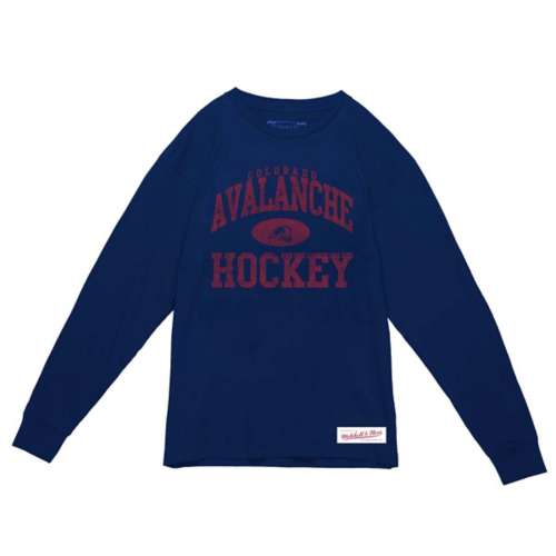 Mitchell and Ness Colorado Avalanche Powerplay Long Sleeve T-Shirt