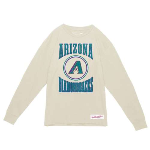 Mitchell and Ness Arizona Diamondbacks Arch Logo Long Sleeve T-Shirt