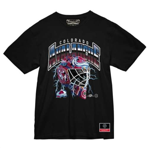 Mitchell and Ness Colorado Avalanche Lightning T-Shirt