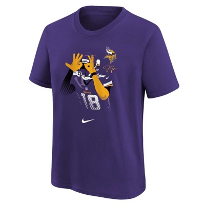 Nike Kids' Minnesota Vikings Justin Jefferson Local T-Shirt
