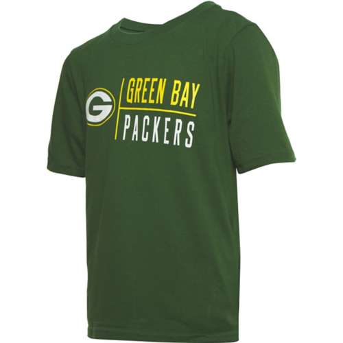 Genuine Stuff Kids' Green Bay Packers Yardline T-Shirt