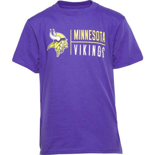 Genuine Stuff Kids' Minnesota Vikings Yardline T-Shirt