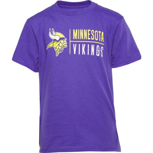 Genuine Stuff Kids Minnesota Vikings Yardline T storage