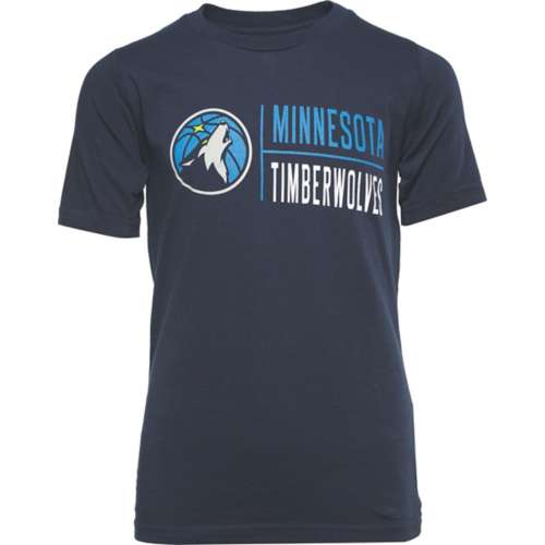 Genuine Stuff Kids' Minnesota Timberwolves Yardline T-Shirt