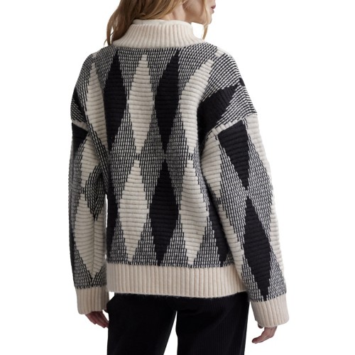Women's Varley Nancy Jacquard 1/4 Zip Sweater - Primary Image